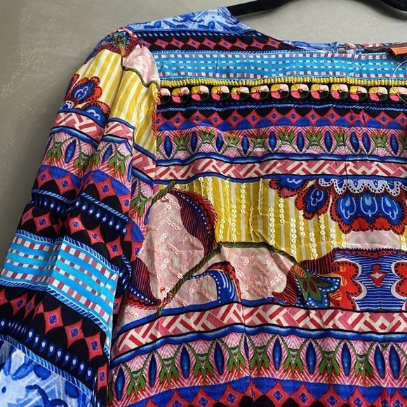 ANTHROPOLOGIE Bhanuni Jyoti Marcelina Midi Dress - Picture 4 of 5